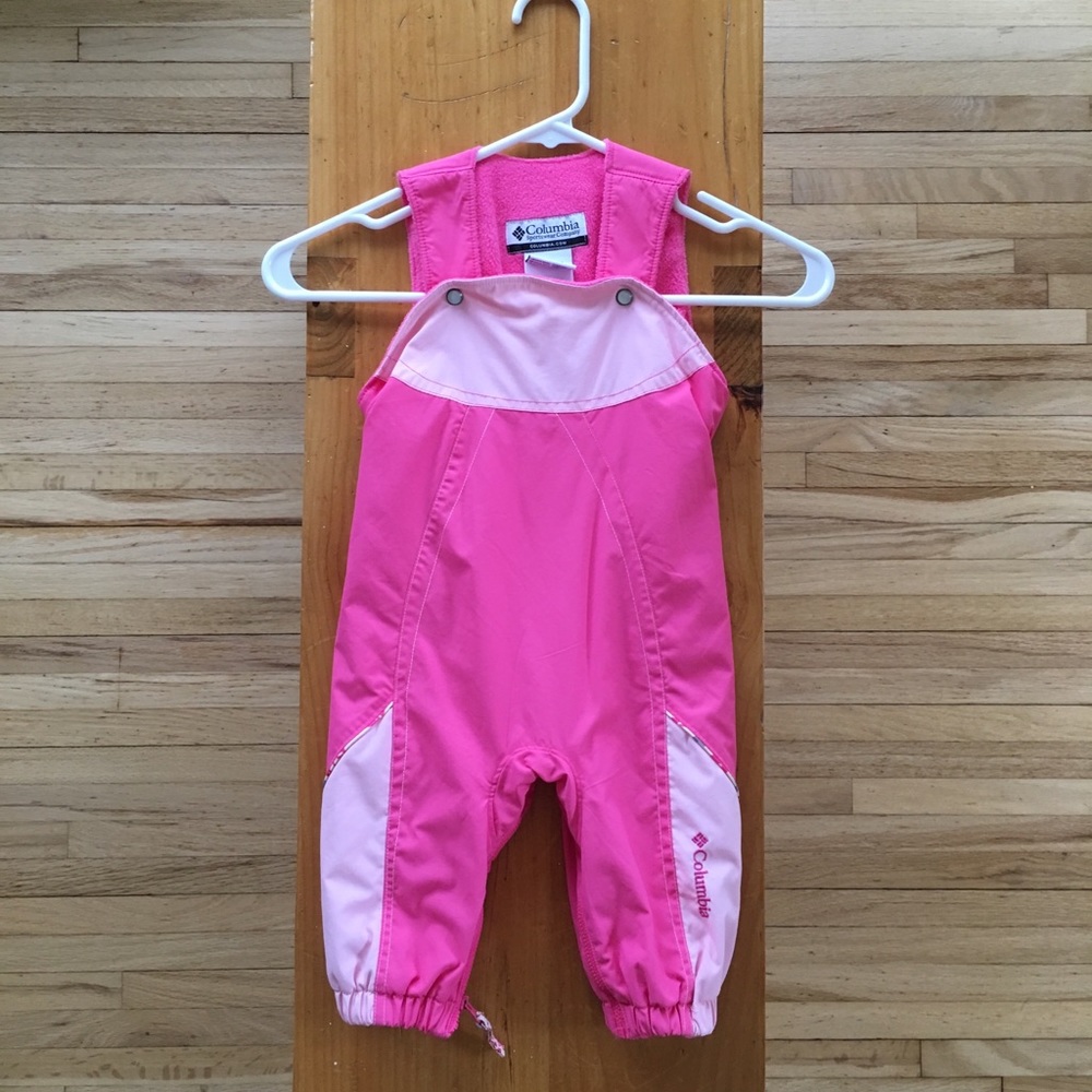 Columbia snow pant overalls